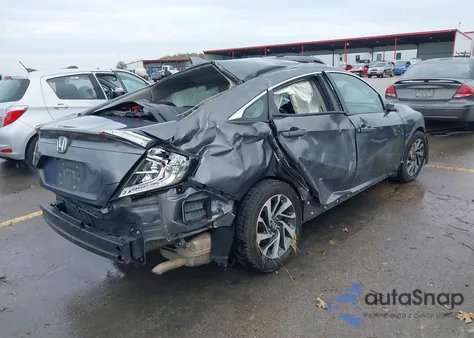 2017 Honda Civic Ex из США, поврежденный, VIN 19XFC2F78HE207417